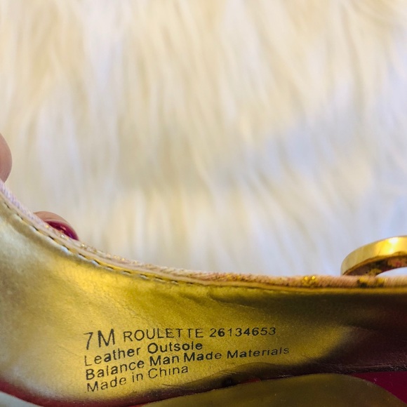 Brand New!! Open toe high heel shoes - Picture 8 of 8